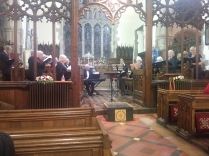 Church Choir & Flautist