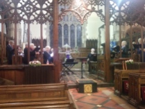Church Choir & Trumpeter