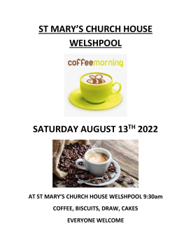 poster CHURCH coffee morning AUG 2022
